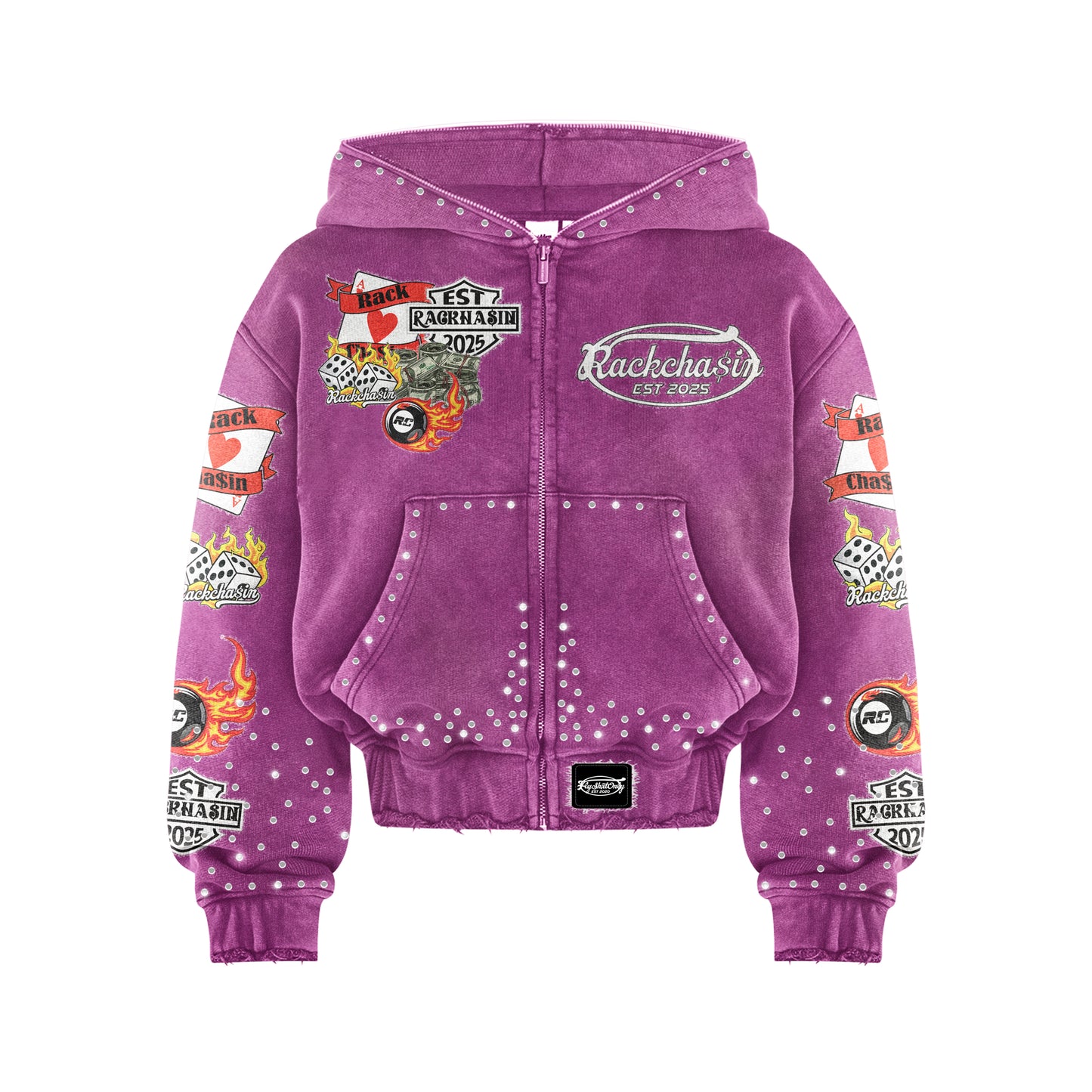 *PRE-ORDER*LIFE’S A GAMBLE ZIP UP JACKET