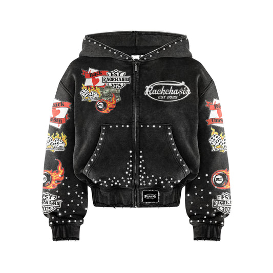 *PRE-ORDER*LIFE’S A GAMBLE ZIP UP JACKET