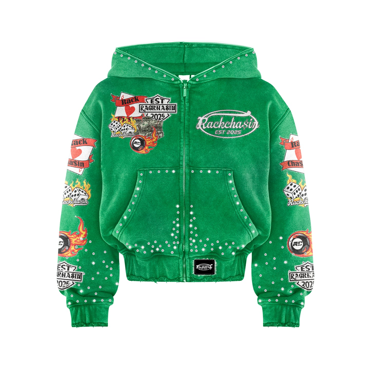 *PRE-ORDER*LIFE’S A GAMBLE ZIP UP JACKET